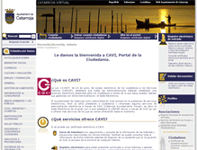 Tablet Screenshot of cavi.catarroja.es